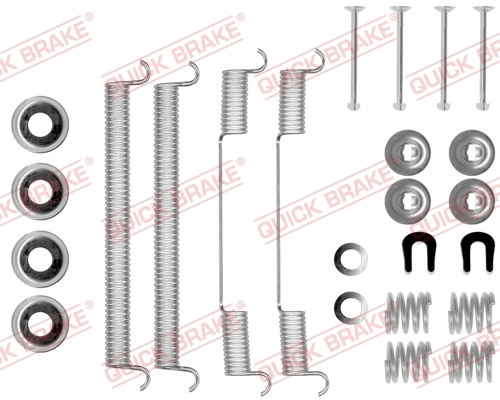 Accessory Kit, brake shoes